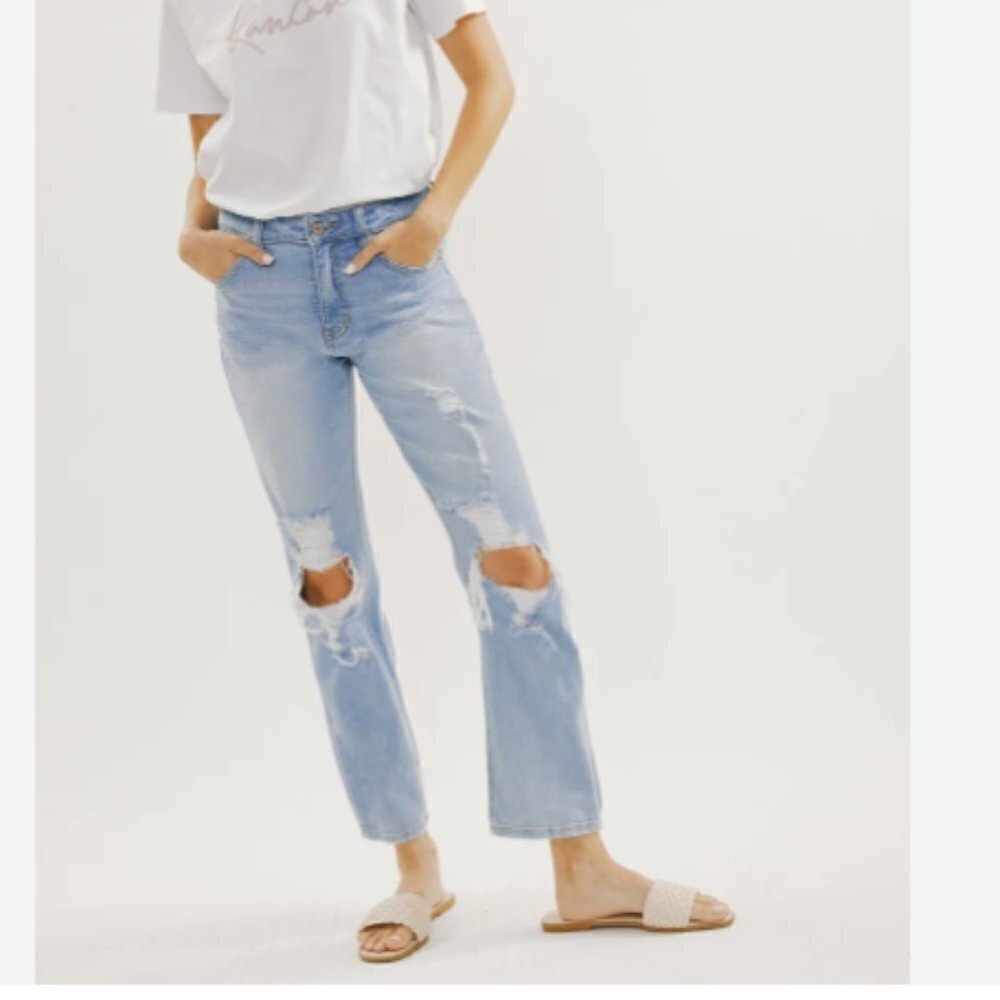 YMI jeans distressed
